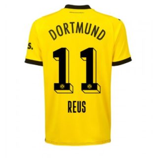 Moški Nogometni dresi BVB Borussia Dortmund Domači 2023-24 Kratek Rokav Marco Reus 11