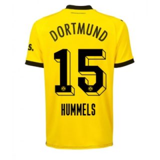 Moški Nogometni dresi BVB Borussia Dortmund Domači 2023-24 Kratek Rokav Mats Hummels 15